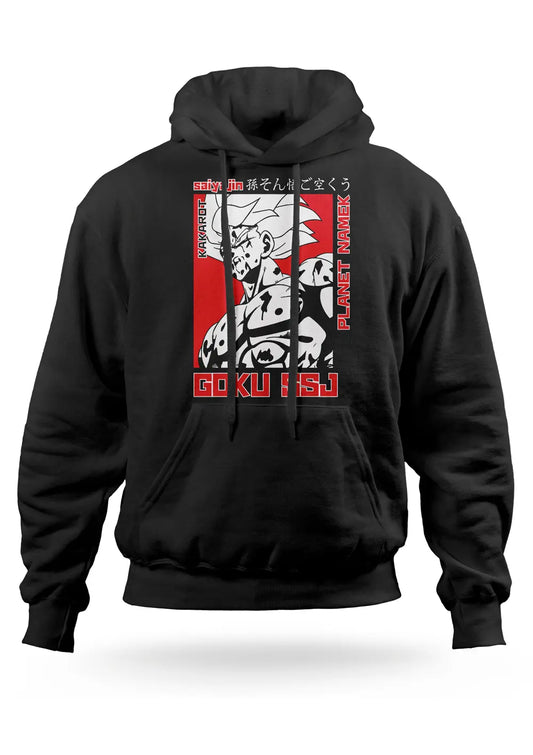 Felpa con cappuccio Goku Super Sayan Dragon Ball Z Anime
